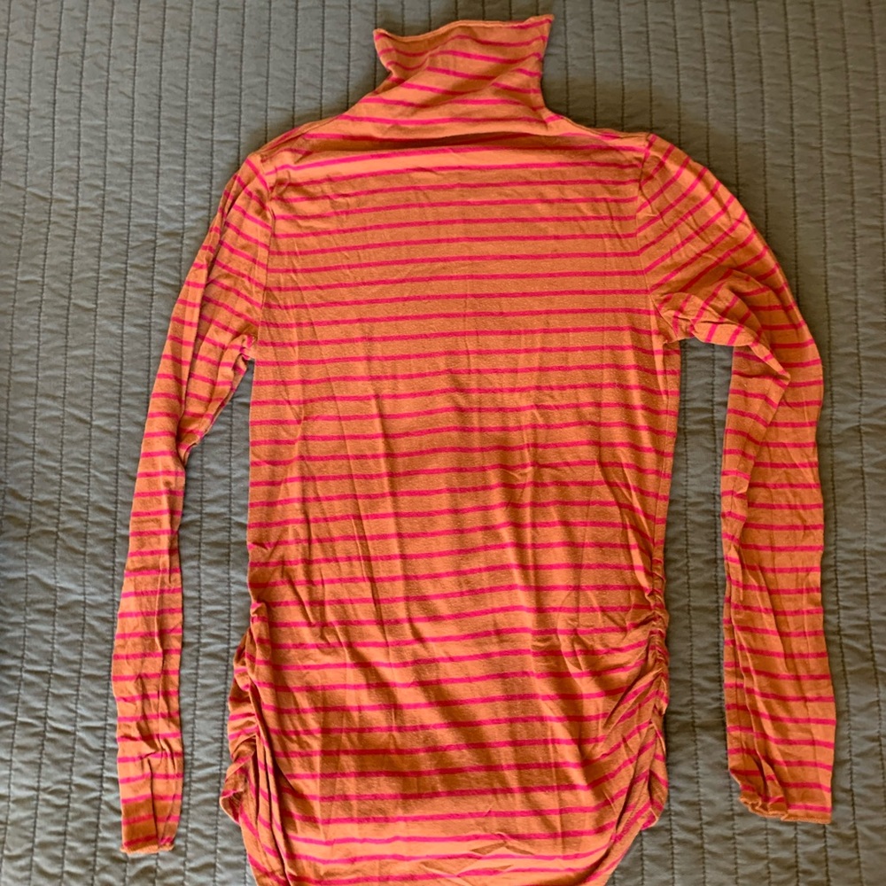 Gap Maternity Long Sleeve Mock Neck Tee - Size S